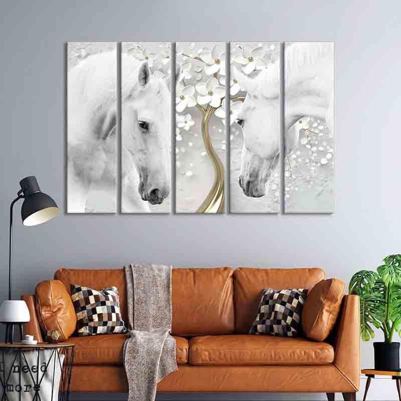 Wall Art & Paintings - Harras Wall Art - Set Of Five