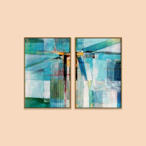 Wall Art & Paintings - Illusion Wall Art - Set Of Two