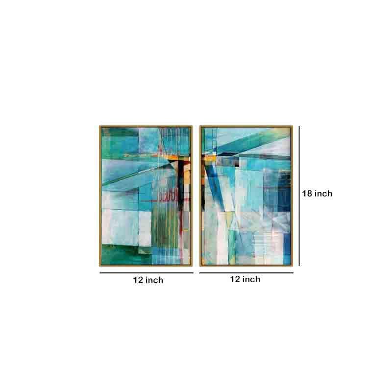 Wall Art & Paintings - Illusion Wall Art - Set Of Two