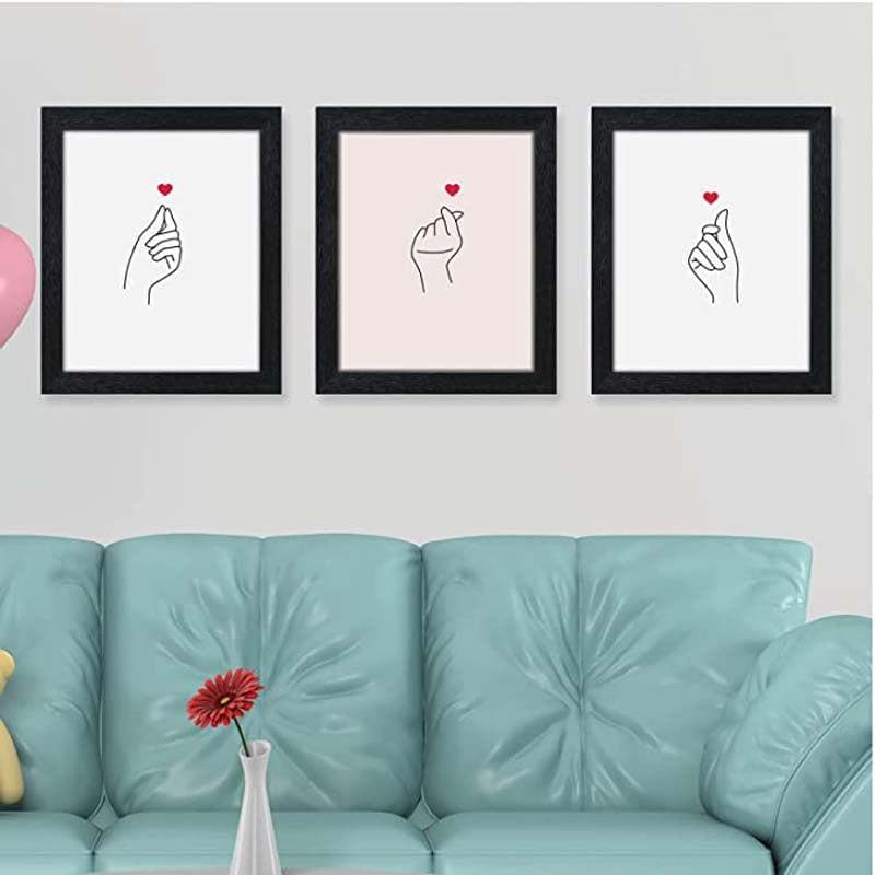 Buy It's all About Love - Set Of Three Wall Art & Paintings from Vaaree