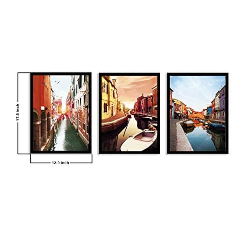 Wall Art & Paintings - Its Venice Wall Art - Set Of Three