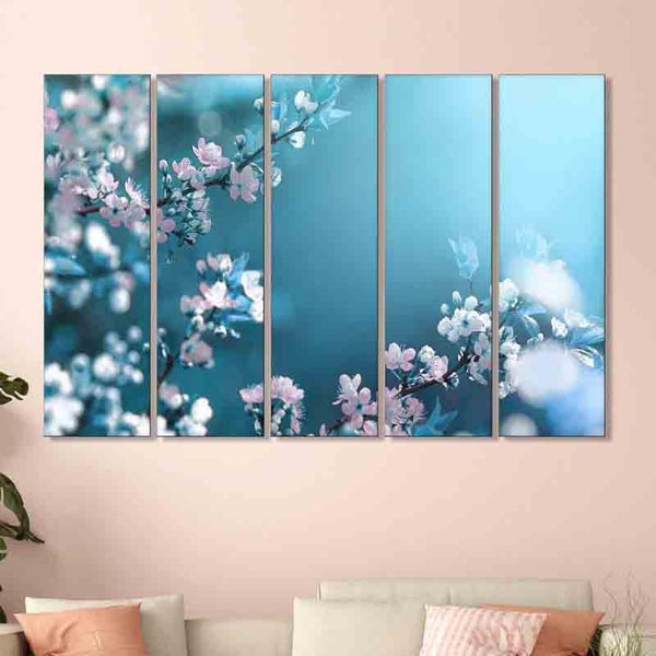 Wall Art & Paintings - Japanese Peonies Wall Art - Set Of Five