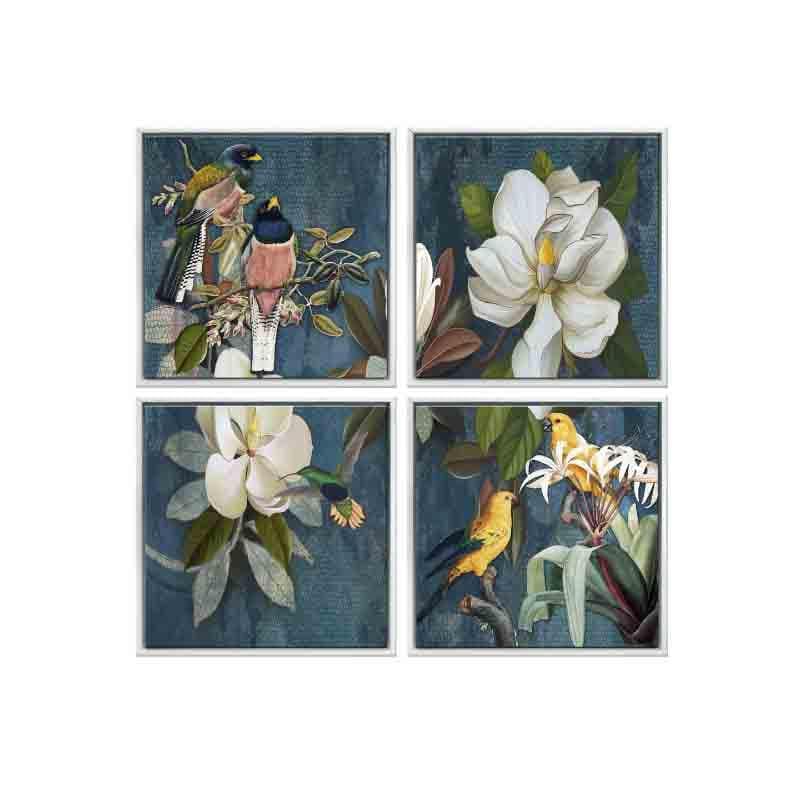 Wall Art & Paintings - Jungle Scenes Wall Art - Set Of Four