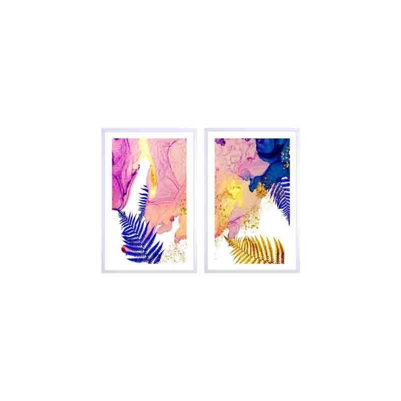 Wall Art & Paintings - Kaleidoscopic Wall Art - Set Of Two