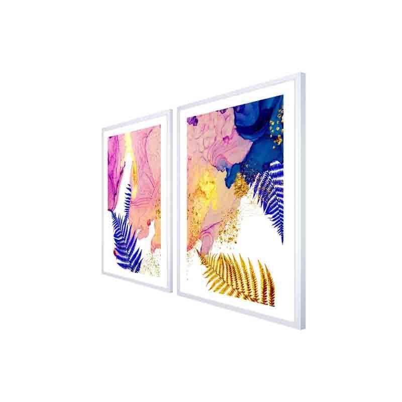 Wall Art & Paintings - Kaleidoscopic Wall Art - Set Of Two