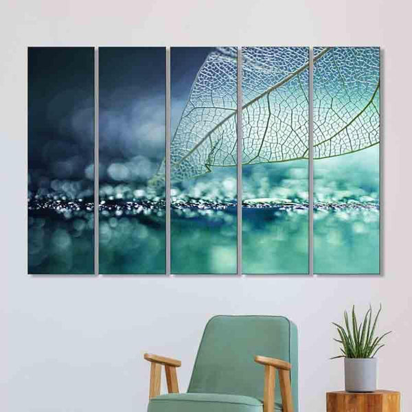 Wall Art & Paintings - Leafiness Wall Art - Set Of Five