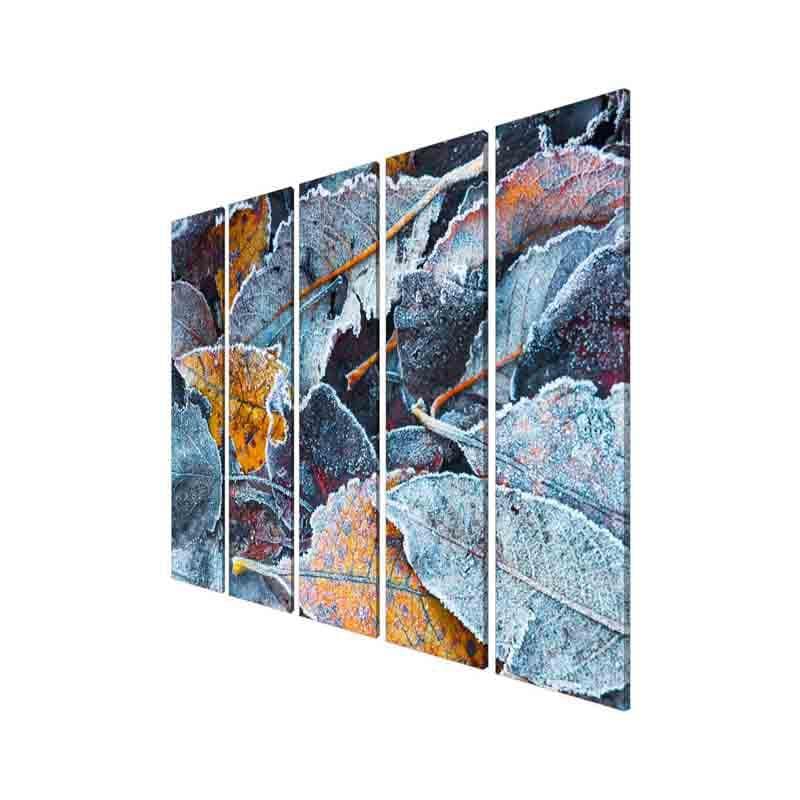 Wall Art & Paintings - Leafy Bunch Wall Art - Set Of Five