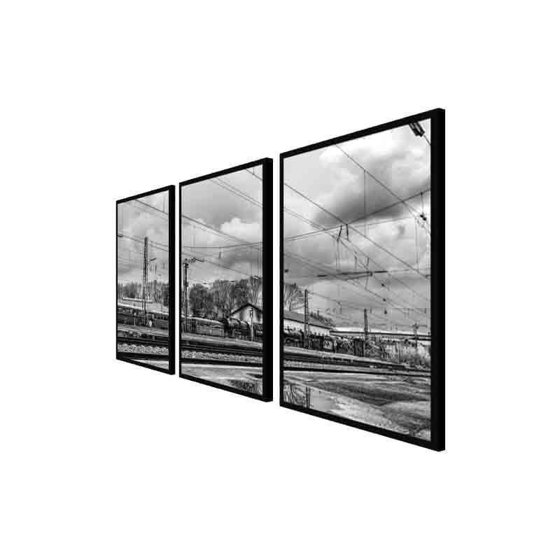 Buy Lifelines Wall Art - Set Of Three Wall Art & Paintings from Vaaree