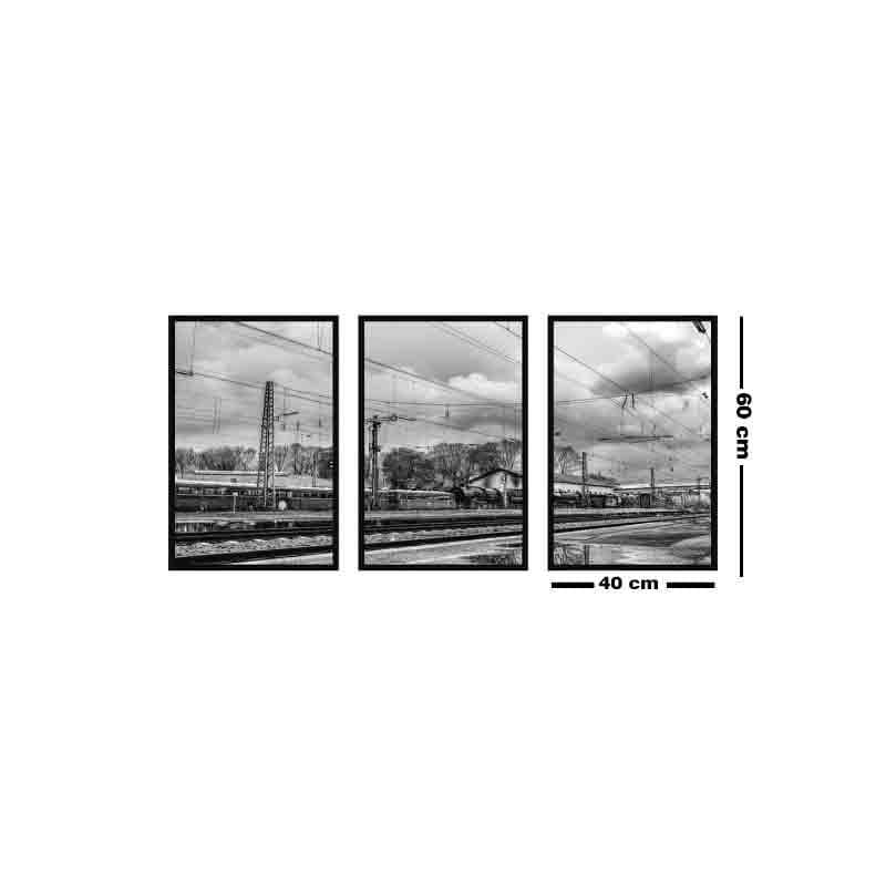 Wall Art & Paintings - Lifelines Wall Art - Set Of Three