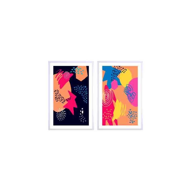 Wall Art & Paintings - Madness Wall Frame - Set Of Two