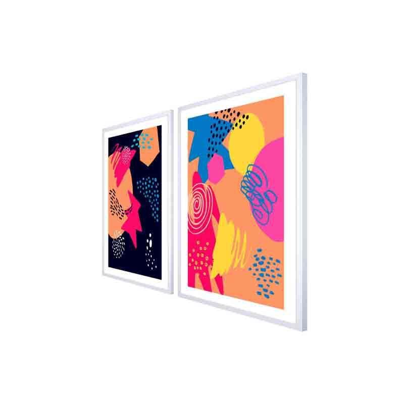 Wall Art & Paintings - Madness Wall Frame - Set Of Two