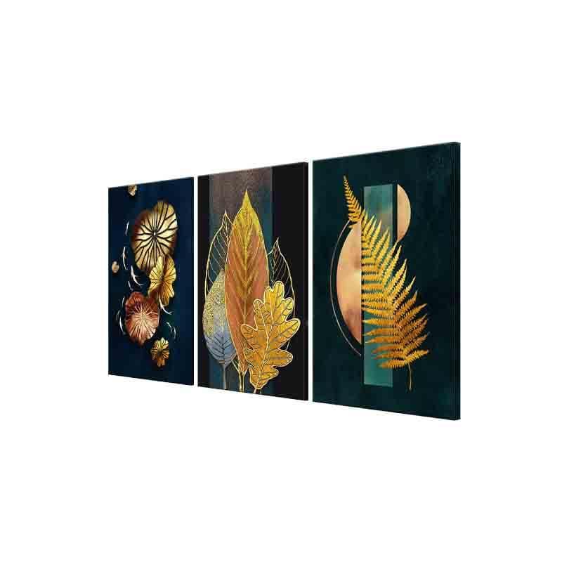 Wall Art & Paintings - Midas Touch Wall Art - Set Of Three