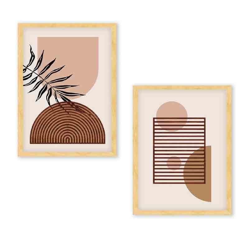 Wall Art & Paintings - Modern Outlook Wall Art - Set Of Two