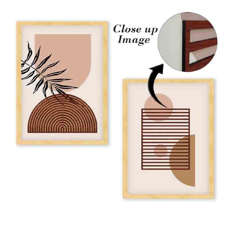 Buy Modern Outlook Wall Art - Set Of Two Wall Art & Paintings from Vaaree