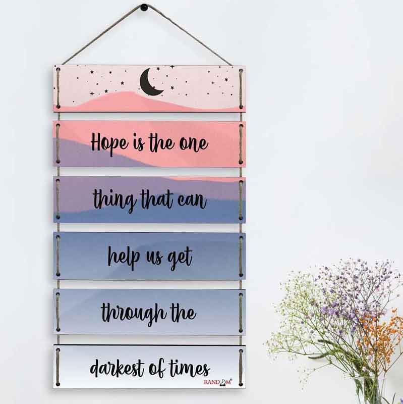 Buy Morning Motivation Wall Hanging Wall Art & Paintings from Vaaree