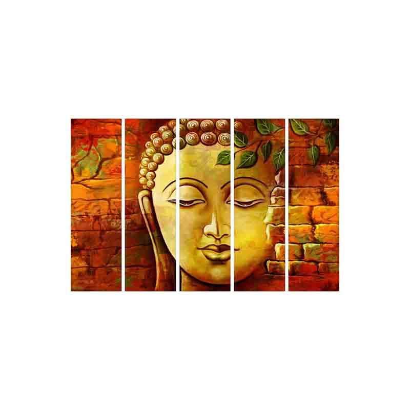 Buy Nirvana Wall Art - Set Of Five Wall Art & Paintings from Vaaree