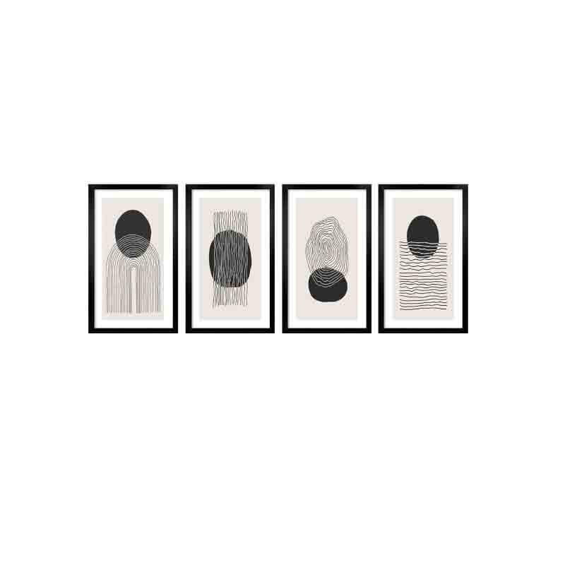 Wall Art & Paintings - Overthinking Wall Art - Set Of Four