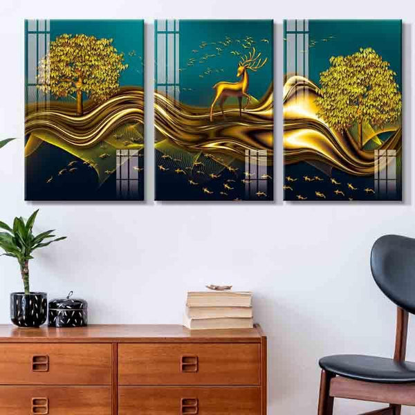 Wall Art & Paintings - Paradise Wall Art - Set Of Three