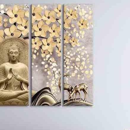 Buy Peace Temple Wall Art - Set Of Five Wall Art & Paintings from Vaaree