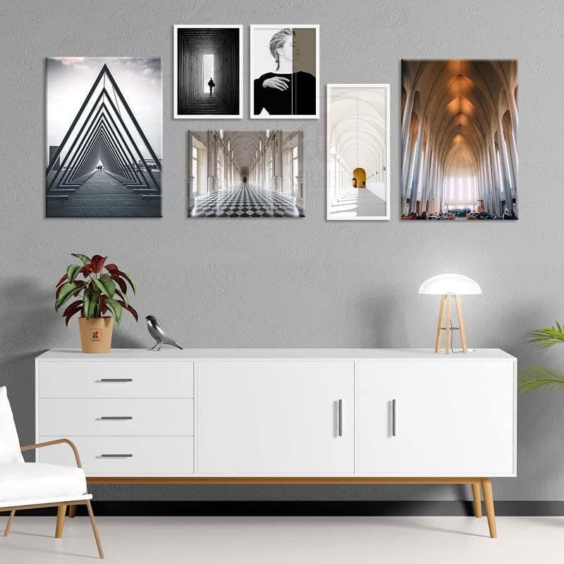 Wall Art & Paintings - Perspective Wall Art - Set Of Six