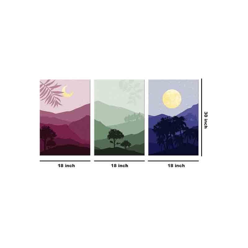 Wall Art & Paintings - Perspective Wall Art - Set Of Three