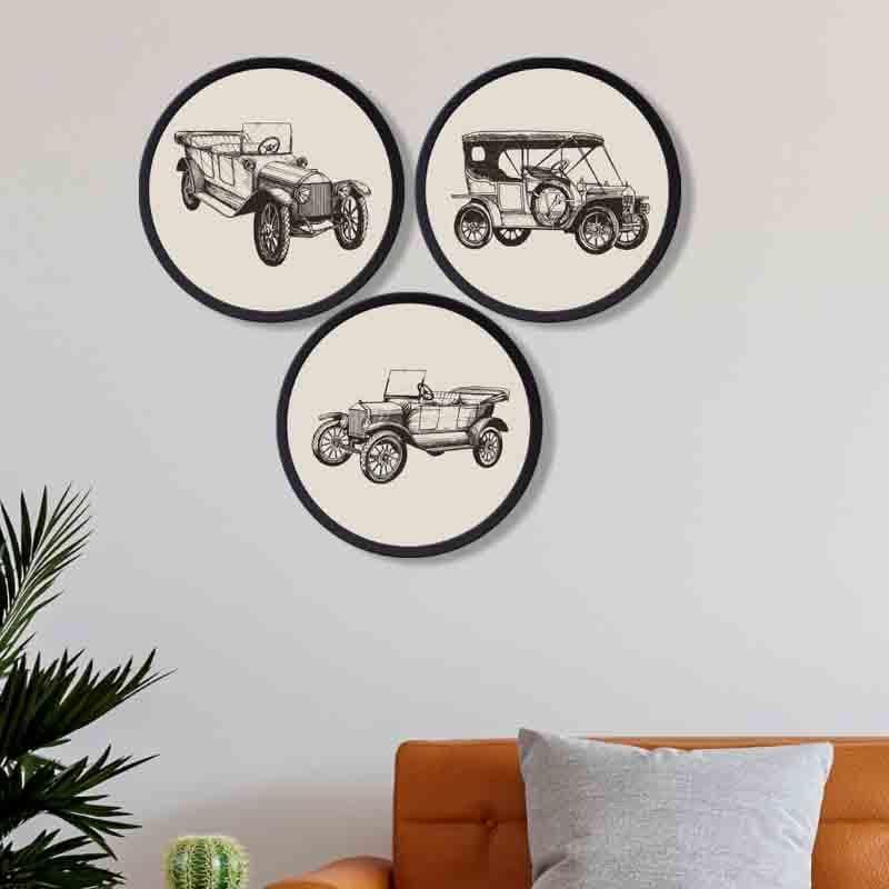 Wall Art & Paintings - Petrolhead Wall Art - Set Of Three