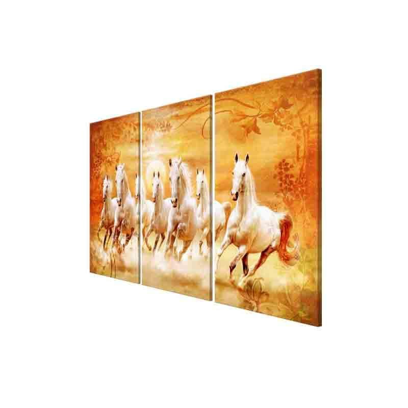 Wall Art & Paintings - Prancing Horses Wall Art - Set Of Three