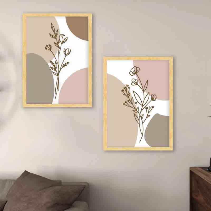 Wall Art & Paintings - Pretty Twines Wall Art - Set Of Two