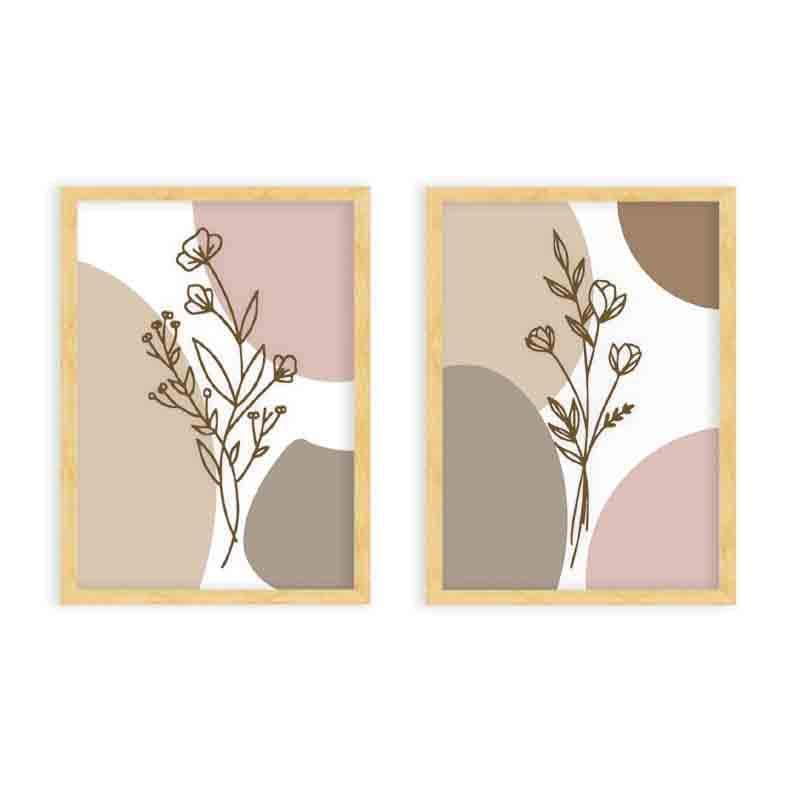 Wall Art & Paintings - Pretty Twines Wall Art - Set Of Two