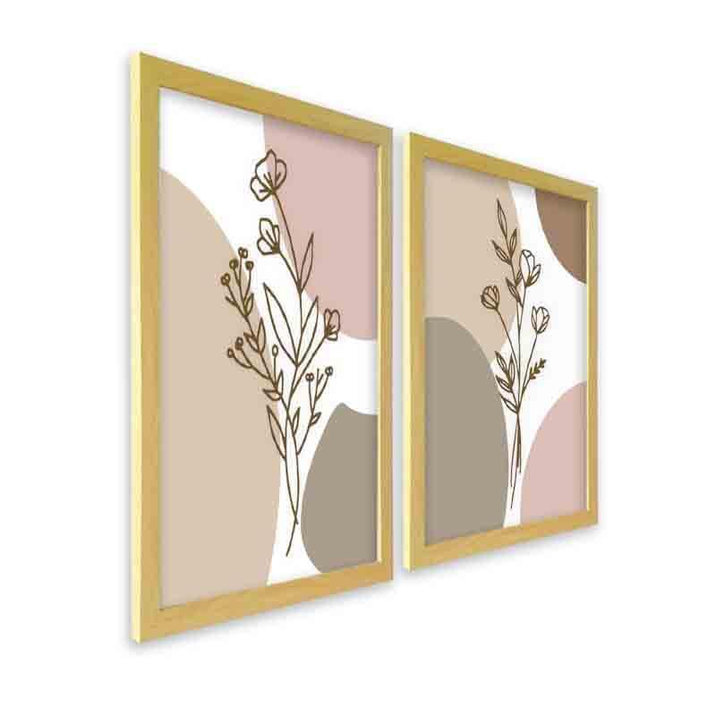 Wall Art & Paintings - Pretty Twines Wall Art - Set Of Two