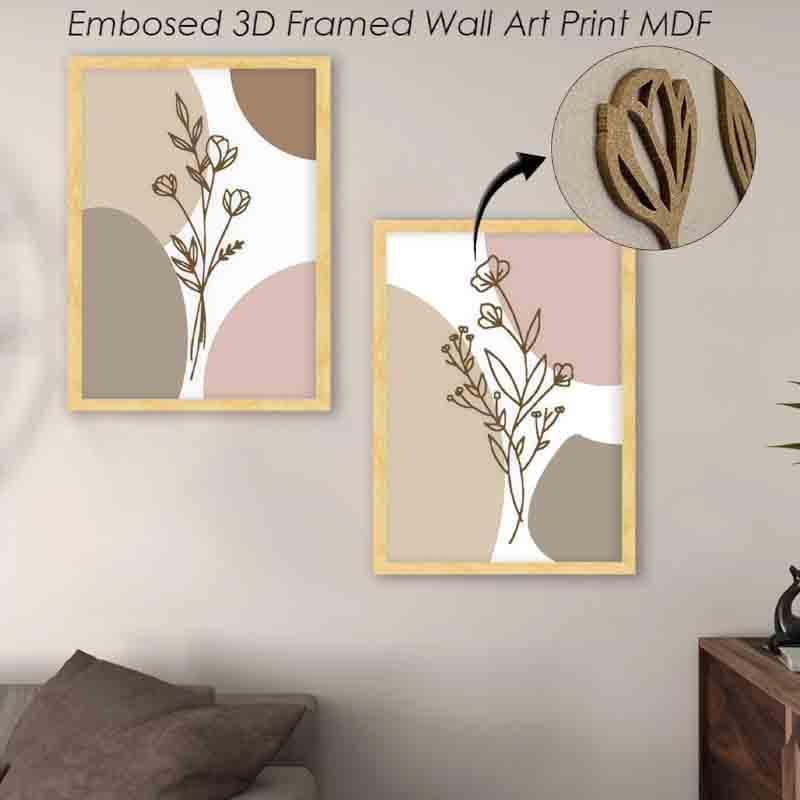 Wall Art & Paintings - Pretty Twines Wall Art - Set Of Two