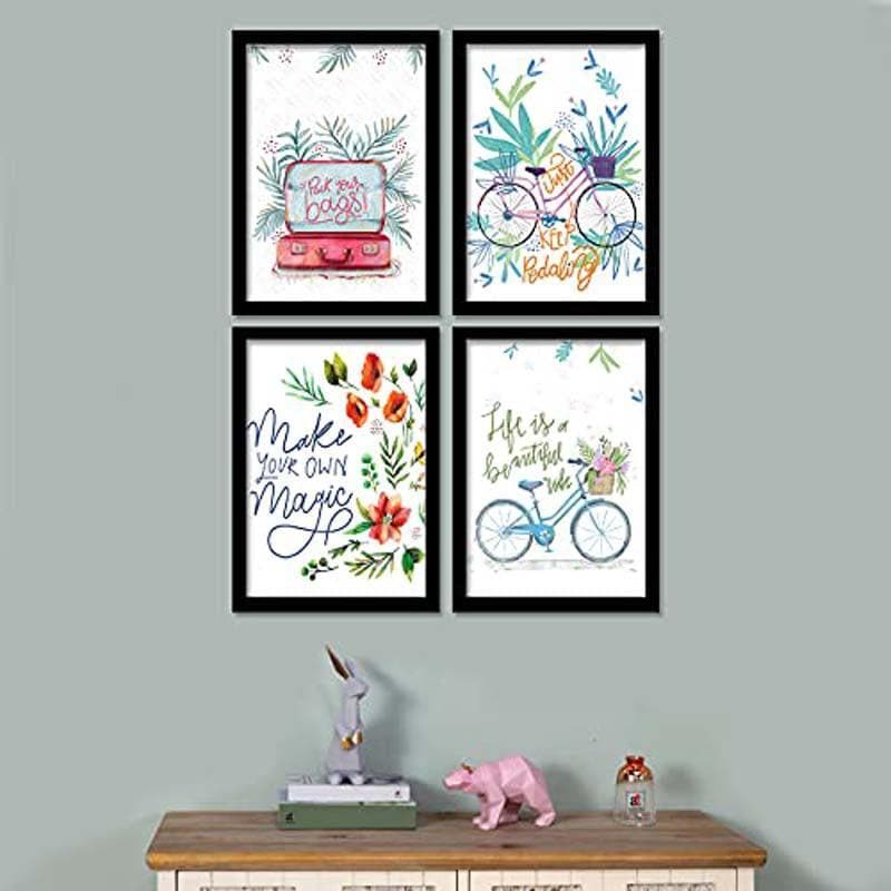 Wall Art & Paintings - Quote It Right Wall Art - Set Of Four