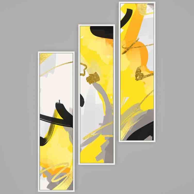 Buy Random Spirits Wall Art - Set Of Three Wall Art & Paintings from Vaaree