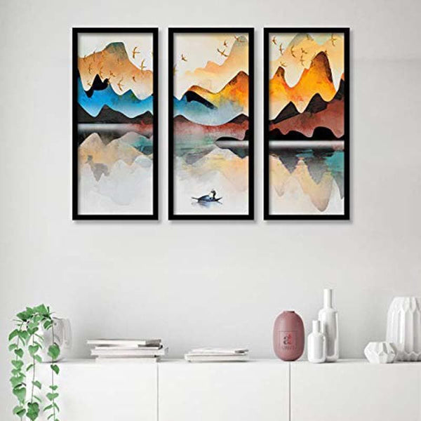 Wall Art & Paintings - Reflection Wall Art - Set Of Three