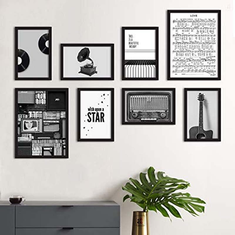 Wall Art & Paintings - Retro Memories Wall Art - Set Of Eight