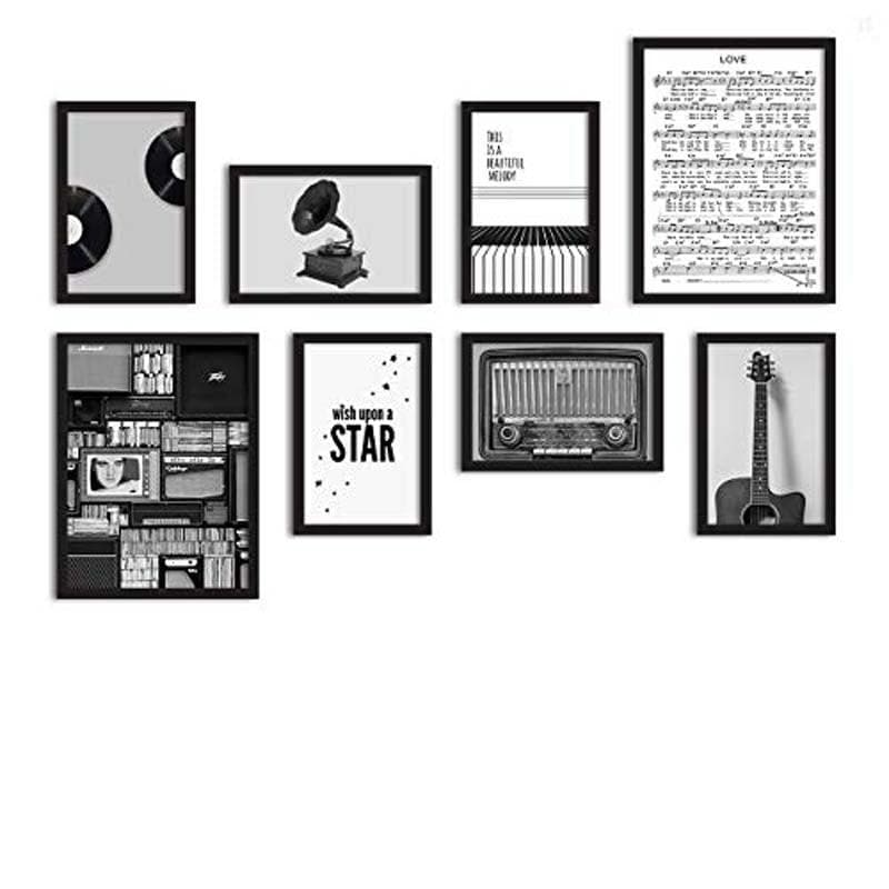 Wall Art & Paintings - Retro Memories Wall Art - Set Of Eight