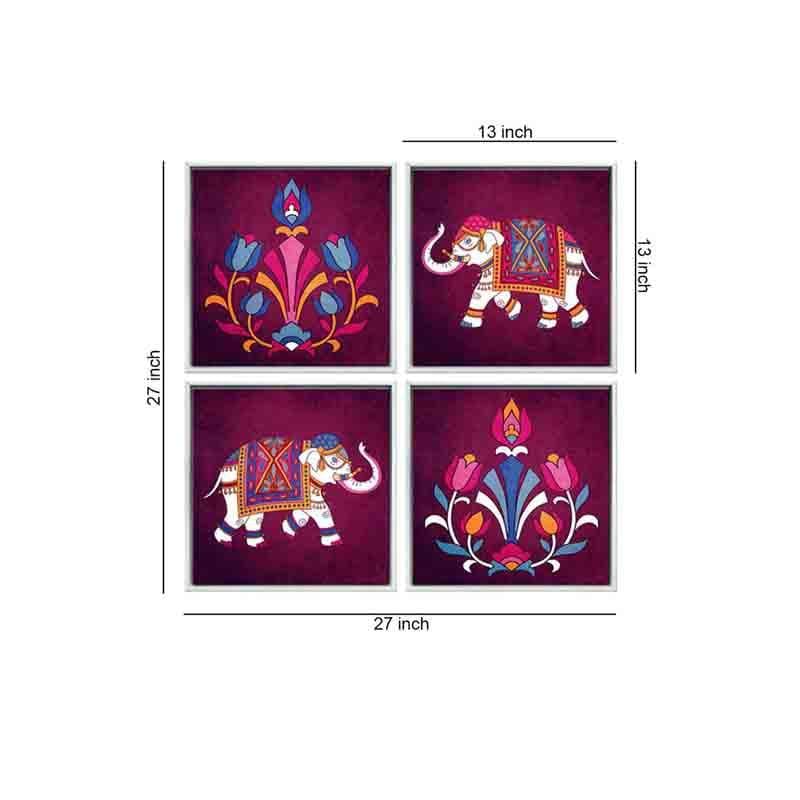 Wall Art & Paintings - Royalty Wall Art - Set Of Four