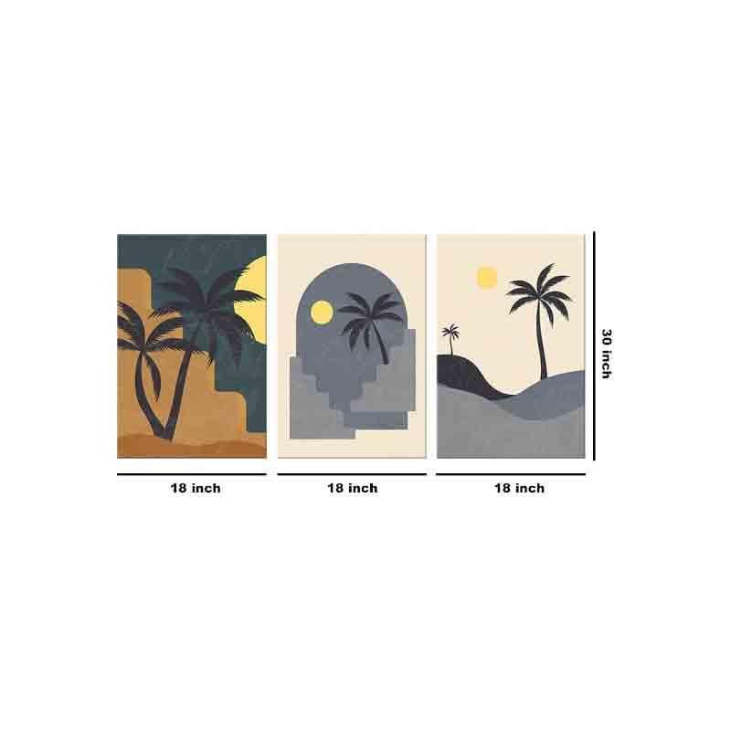 Wall Art & Paintings - Seasons Wall Art - Set Of Three