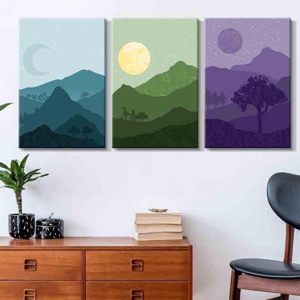 Wall Art & Paintings - Seclusion Wall Art - Set Of Three