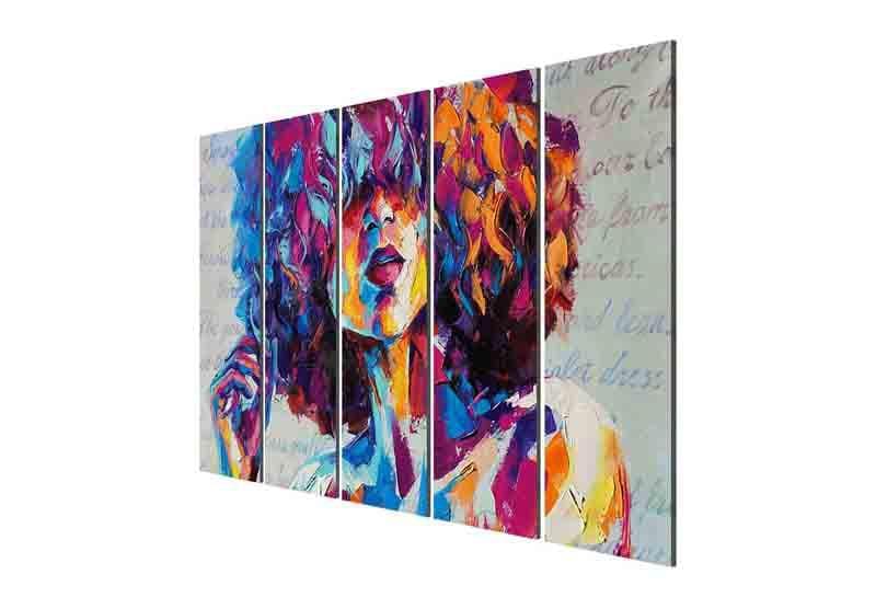Wall Art & Paintings - Senora Wall Art - Set Of Five
