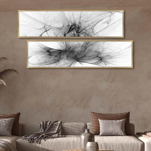 Wall Art & Paintings - Smokee Wall Art - Set Of Two