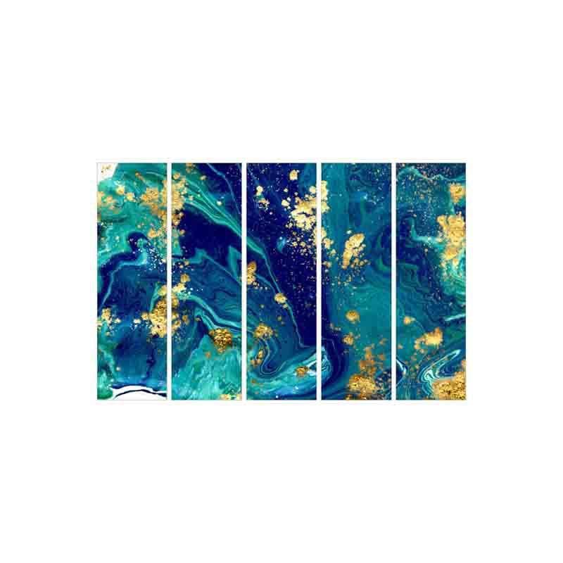 Wall Art & Paintings - Space Paradise Wall Art - Set Of Five