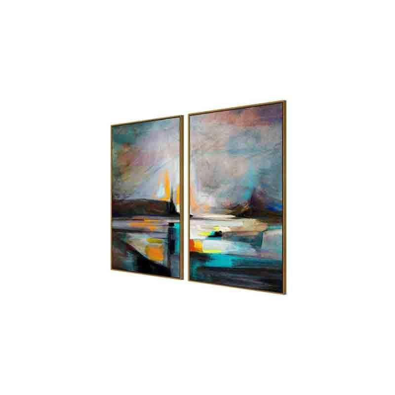 Wall Art & Paintings - Spark Wall Art - Set Of Two