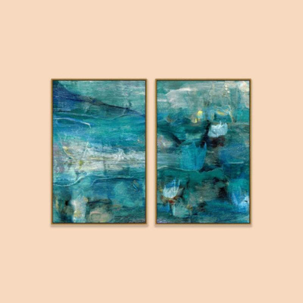 Wall Art & Paintings - Still Waters Wall Art - Set Of Two