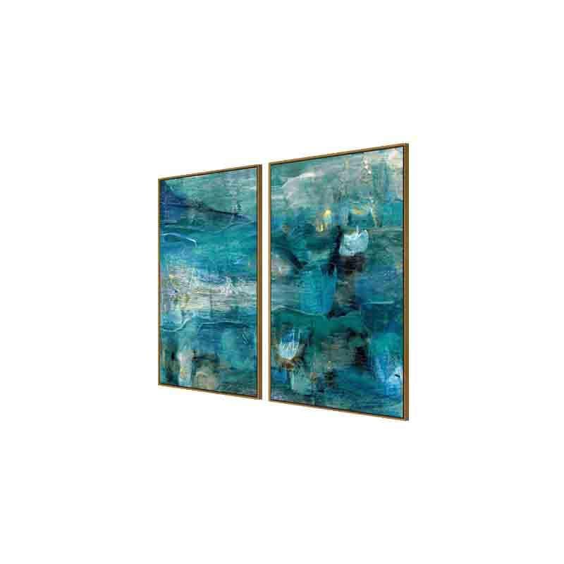 Buy Still Waters Wall Art - Set Of Two Wall Art & Paintings from Vaaree