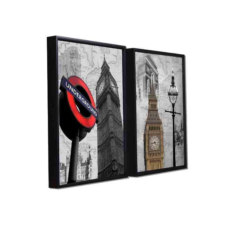 Wall Art & Paintings - Street View Wall Art - Set Of Two