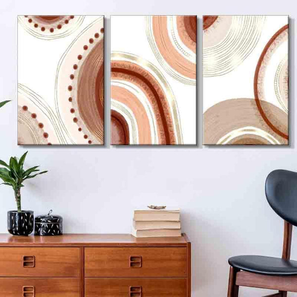 Wall Art & Paintings - Swiss Roll Wall Art - Set Of Three