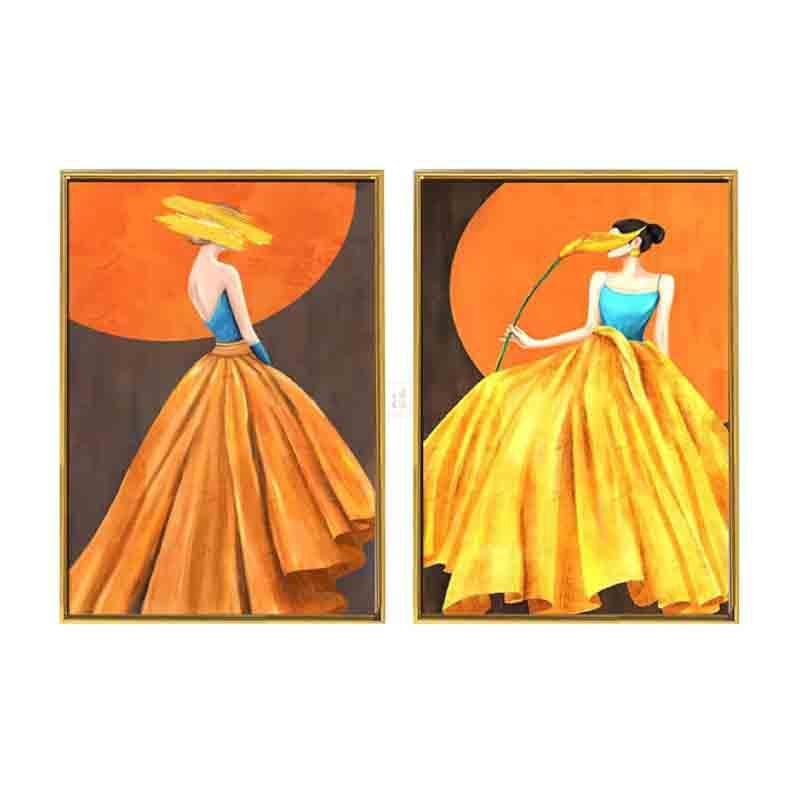 Wall Art & Paintings - The Ladies Wall Art - Set Of Two