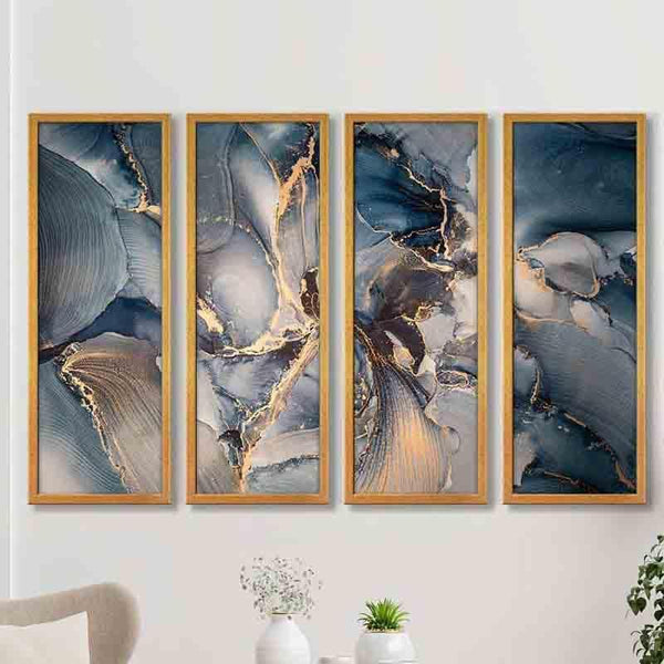 Buy Tornado Wall Art - Set Of Four Wall Art & Paintings from Vaaree