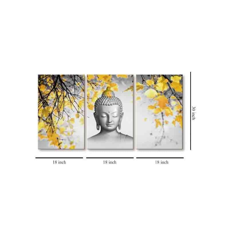 Buy Wall Art & Paintings - Tranquility Wall Art - Set Of Three at Vaaree online